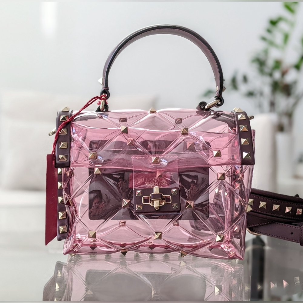 Valentino Garavani Mini Candystud Top Handle Bag